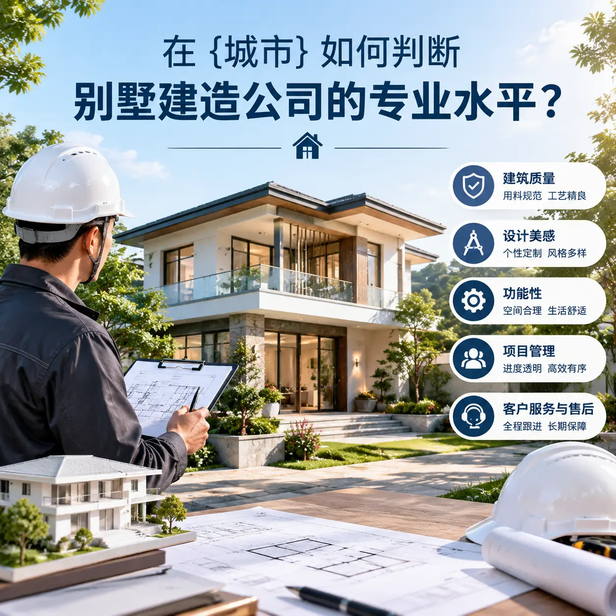 在 习水 如何判断别墅建造公司的专业水平？