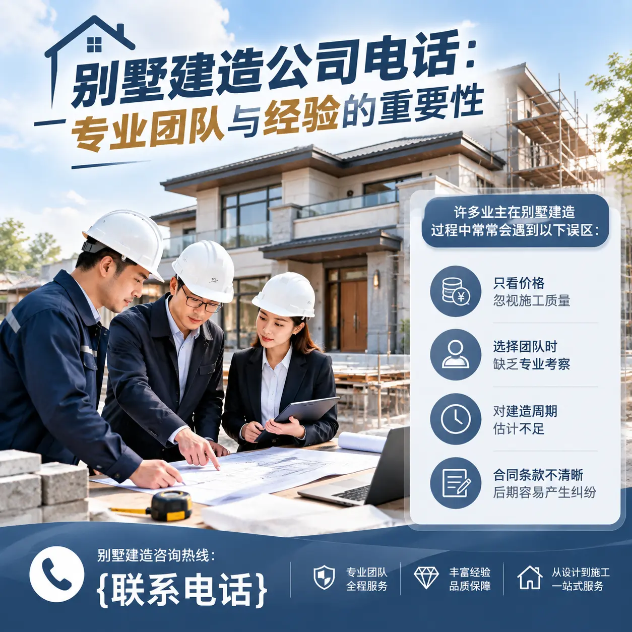 习水别墅建造公司电话：专业团队与经验的重要性