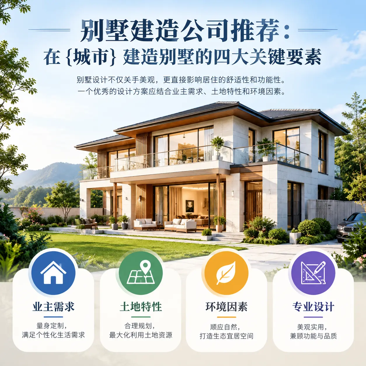 别墅建造公司推荐：在 习水 建造别墅的四大关键要素
