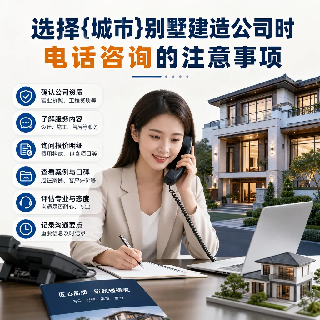 选择习水别墅建造公司时，电话咨询的注意事项