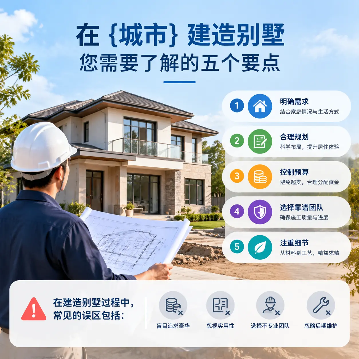 在 习水 建造别墅，您需要了解的五个要点