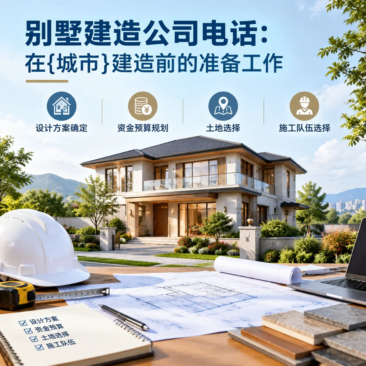 别墅建造公司电话:在习水建造前的准备工作