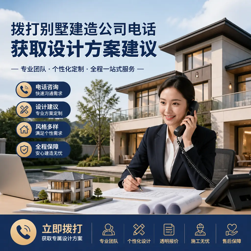 拨打习水别墅建造公司电话,获取设计方案建议