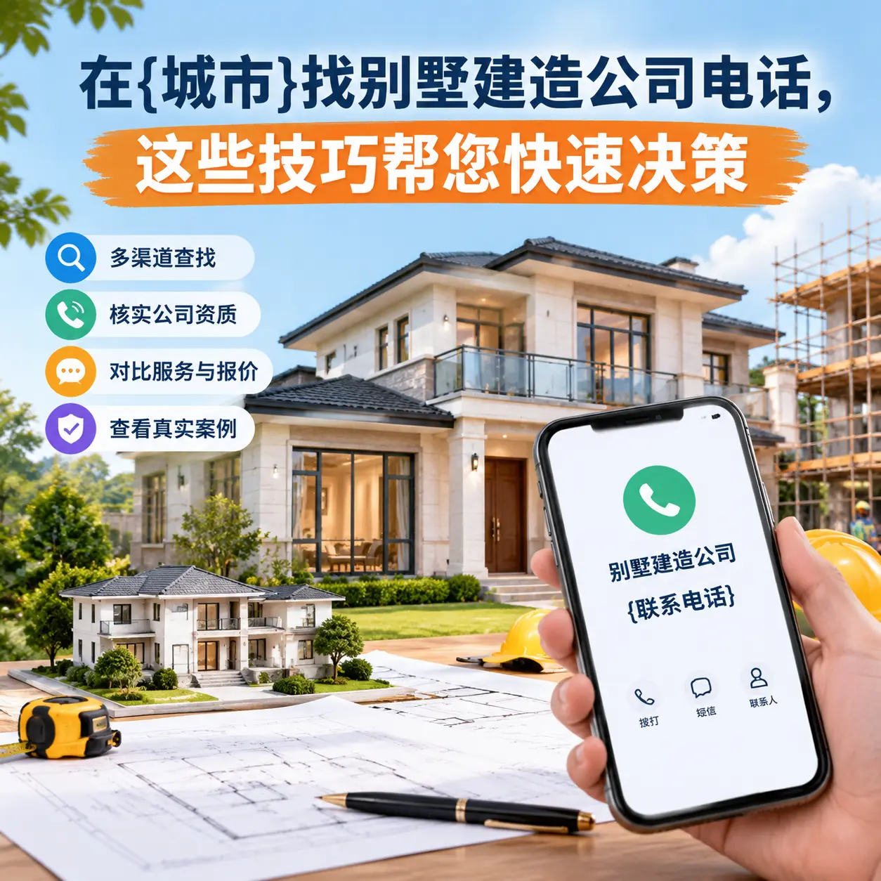 在习水找别墅建造公司电话,这些技巧帮您快速决策