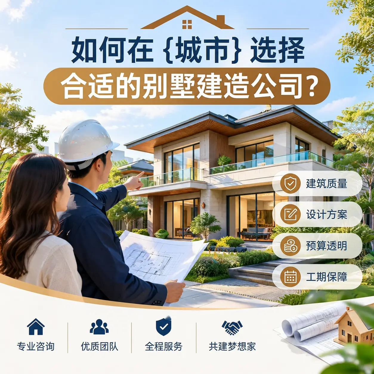 如何在 习水 选择合适的别墅建造公司?