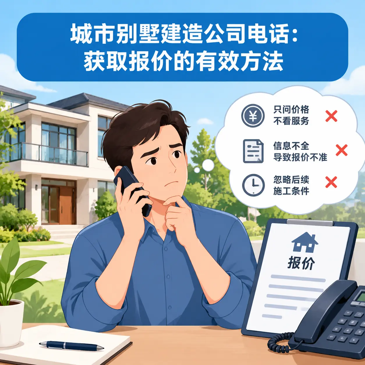 习水别墅建造公司电话:获取报价的有效方法